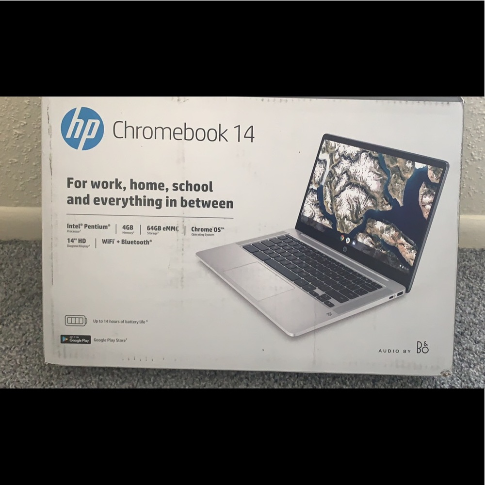 Brand New Chrome Laptop